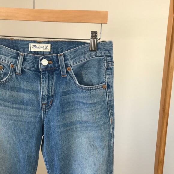 Madewell • Medium Wash Straight Leg Jeans - Picture 2 of 7